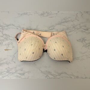 Victoria's Secret Body By Victoria Perfect Shape Underwire Bra 34DD Pink